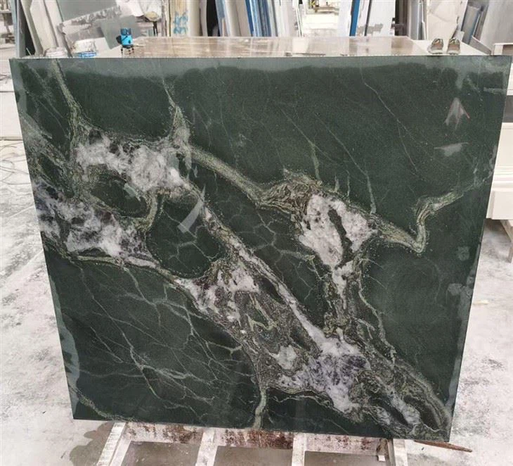 Verias Green Quartzite slab